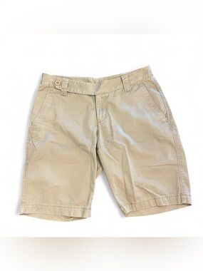The North Face women’s khaki shorts size 4 #outdoor #hiking